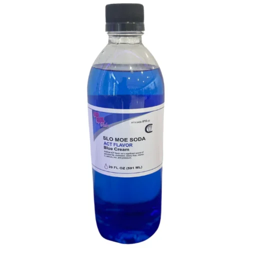 Act Flavor Blue Cream Soda