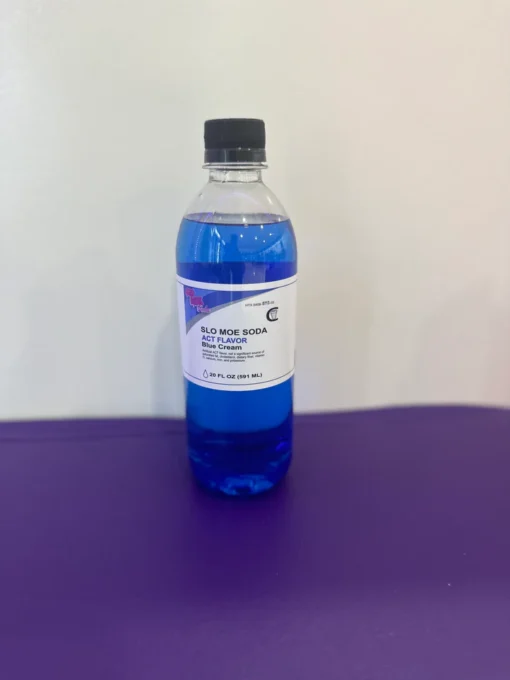 Act Flavor Blue Cream Soda
